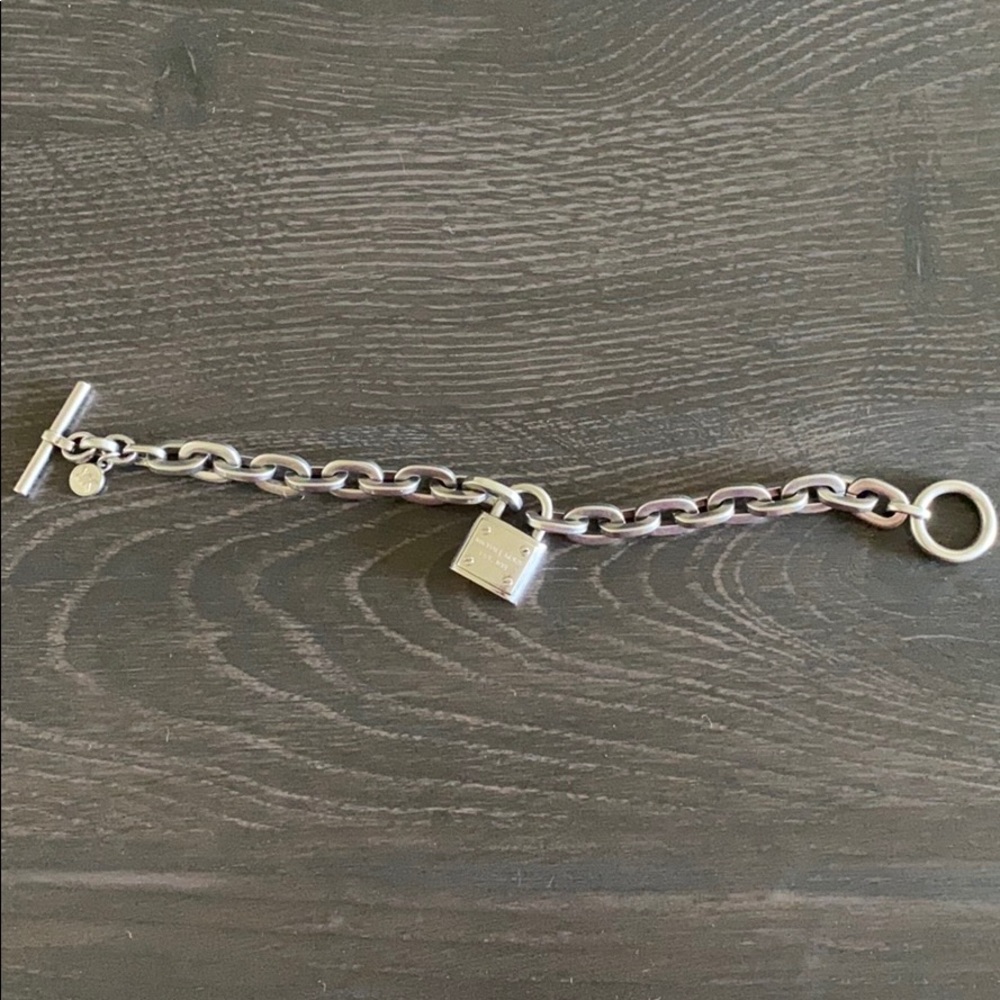 Michael Kors silver clasp bracelet
